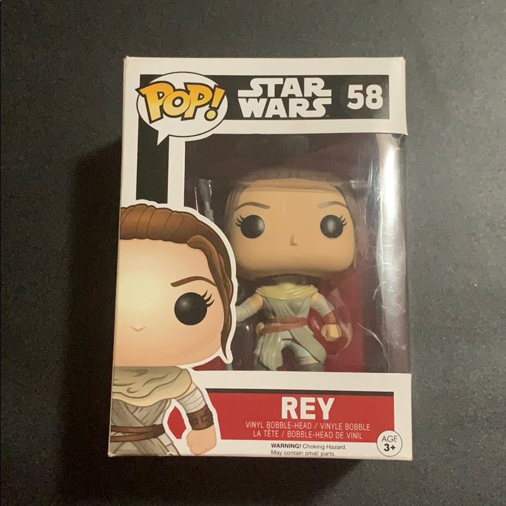 Funko pop! Star Wars Rey!